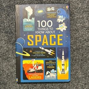 100 Things to Know About Space Book Usborne books
